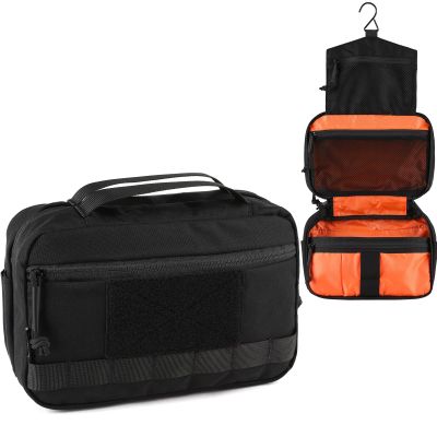 VOTAGOO GEAR Tactical Toiletry Bag Hygiene Bag EDC Military Tool Molle Pouches Small Dopp Kit Travel Shower Bag for Men