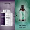 Advanced Biotin Shampoo and Conditioner Set - Sulfate and Paraben Free Shampoo and Conditioner for Thinning Hair with Rice Water Black Castor Caffeine Collagen and Rosemary Essential Oil (16 Fl Oz) view 4