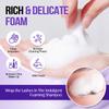 Lash Shampoo for Lash Extensions 60 Ml/2fl.oz Eyelash Extension Cleanser Oil Free Lash Cleanser for Eyelash Care, Gentle Foaming Eyelash Shampoo with Brush for Salon Home Care (Lavender 60ml) view 4