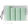 Suteng Travel Bottles for Toiletries, 5 Pack Travel Size Containers, TSA Approved Leak Proof - Silicone Toiletry Containers with Clear Bag for Shampoo, Conditioner & Lotion, Travel Essentials (Green) view 1