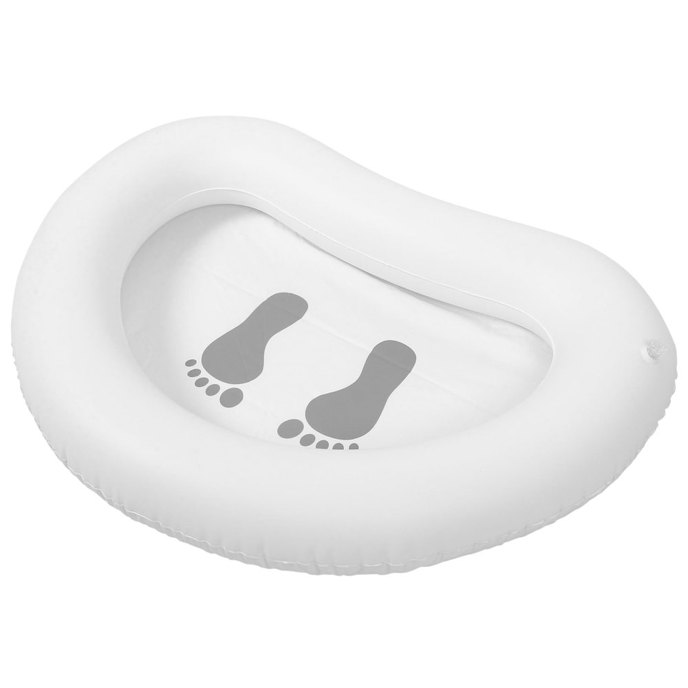 Anneome Plastic Foot Basin Above Ground Pool Foot Bath Foot Soaking Bath Basin Lightweight Easy to
