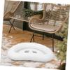 Anneome Plastic Foot Basin Above Ground Pool Foot Bath Foot Soaking Bath Basin Lightweight Easy to view 3