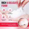 Lash Shampoo for Lash Extensions 60 Ml/2fl.oz Eyelash Extension Cleanser Oil Free Lash Cleanser for Eyelash Care, Gentle Foaming Eyelash Shampoo with Brush for Salon Home Care (Rose 60ml) view 4