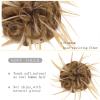 HMD Tousled Updo Messy Bun Hairpiece Hair Extension Ponytail with Elastic Rubber Band Updo Ponytail Hairpiece Synthetic Hair Extensions Scrunchies Ponytail Hairpieces for Women (27H22) view 4