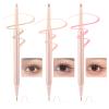 Nobeka 3PC Dual Ended Highlighter Makeup Pen, Glitter & Matte Nude EyeLiner & Eyeshadow, Liquid Contour Liner 2 in 1 Eye Make Up Stick, Mulit-Funtional Long Lasting Lying Silkworm Pencil Set view 1