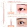 Nobeka 3PC Dual Ended Highlighter Makeup Pen, Glitter & Matte Nude EyeLiner & Eyeshadow, Liquid Contour Liner 2 in 1 Eye Make Up Stick, Mulit-Funtional Long Lasting Lying Silkworm Pencil Set view 4