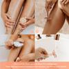 BULIMICA Rose Gold Safety Razor Kit, Includes 1 Safety Razor with 10 Blades and 1 Razor Blade Bank with 30 Blades view 3