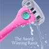 Billie Women's Razor Kit with 4 Refills + Magnetic Holder Bundle with Schick Hydro Silk Dermaplaning Tool with Precision Cover, 3ct view 3