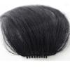 25cm/10inch Hand Tied Eight Bangs Human Hair for Woman for Hair Loss (Natural color,Human Hair) view 2