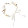MAGICLULU Elegant Bridal Headpiece Rhinestones and Flowers Comfortable Floral Crown Hairband for Weddings and Special Occasions Bridal Photo Accessory and Wedding Hair Decor view 1