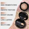 Apooliy Single Glitter Eyeshadow Powder,Highly Pigmented Cream Shimmer Eye shadow,Waterproof Long Wear Purple Pressde Eyeshadow view 3