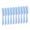 Beaupretty 10pcs Foldable Eyebrow Facial Hair Trimmer for Women Painless Eyebrow Grooming Tool and Safe Makeup Kit for Precise Shaping view 1