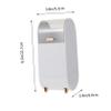 MERRYHAPY 1pc Makeup Brush Organizer Design Cosmetic Brush Storage Box for Eyebrow Pencils Eyeshadow and Makeup Tools Lightweight and Stylish Holder for Home Use view 2