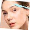 Beaupretty 10pcs Stainless Steel Eyebrow Trimmers Portable Eyebrow Razors Protective Design for Comfortable Grooming Kit for Effortless Shaping view 2