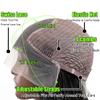 20 Inch Body Wave Lace Front Wigs Human Hair For Black Women 136 HD Transparent Lace Front Wig Natural Black Color 180% Density Pre Plucked With Baby Hair view 3