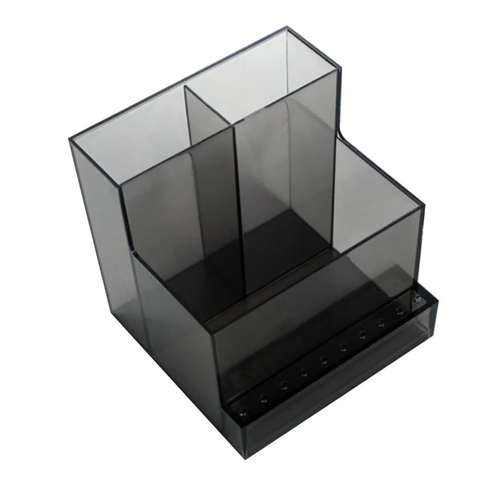 MERRYHAPY 1pc Nail Art Storage Box Makeup Lip Gloss Grinder Stand Eyebrow Drill Bit Holder Organizer Lipgloss Display Case Lipstick Holder Pencil Pen Cup Display Stand Polisher Acrylic