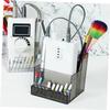 MERRYHAPY 1pc Nail Art Storage Box Makeup Lip Gloss Grinder Stand Eyebrow Drill Bit Holder Organizer Lipgloss Display Case Lipstick Holder Pencil Pen Cup Display Stand Polisher Acrylic view 2