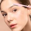 Beaupretty 10pcs Foldable Eyebrow Razors for Women Stainless Steel Trimmers Protective Design for Safe Shaving Compact Makeup Tools for Travel and Personal Grooming view 3