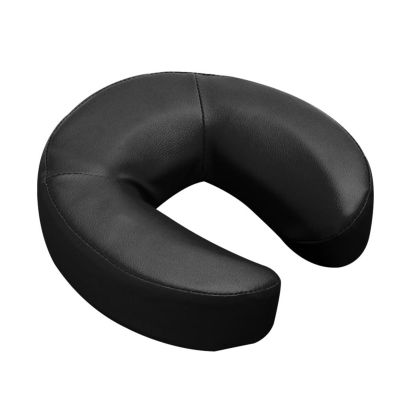 1/2 Face Cradle Pillow - Comfortable Down Face Cushion | Pu Massage Table Face Cradle Rest Cushion, Univeersal Face Pillow Cushion, Travel Mate Massage Pillow for Home, Office, Beauty Salon, or Pl