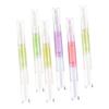 Hemoton 6pcs Cuticle Oil Pen Nourishing Nail for Softening Repairing Hangnails Convenient Brush Tip Lightweight Portable for Go Manicure Care view 1