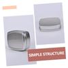 Ciieeo 2pcs Portable Travel Soap Cases Aluminum Soap Makeup Box Earphone Storage view 2