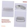 Ciieeo 2pcs Portable Travel Soap Cases Aluminum Soap Makeup Box Earphone Storage view 3