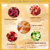 5PCS Bee Lip Balm Honey PotHoney&Strawberry&Watermelon&Cherry&Apple Lip Mask Overnight Propolis Moisturizing Lip Balm Hydrating Prevention Dry and Crack Lip Scrubs Exfoliator Lip Wrinkle Care view 4