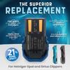 Artisan Power - Heiniger Opal and Sirius Hair Clipper Battery Replacement - Replaces Heiniger Model Number 709-100 - 21% Higher Capacity view 3