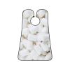 White Cotton Candy Beard Bib Hair Catcher For Men Shaving,Men Beard Apron Gift For Fathers Day/Anniversary/Valentines Day/Christmas view 2