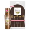 Jergens Natural Glow Instant Sun Self Tanner Mousse Bundle, Light Bronze, Sunless Tanning, 6 Oz Bottle and Application Mitt view 1