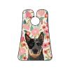 Australian Cattle Dogs Floral Boho Flowers Beard Bib Hair Catcher For Men Shaving,Men Beard Apron Gift For Fathers Day/Anniversary/Valentines Day/Christmas view 2
