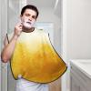 Cabbage Beard Bib Hair Catcher For Men Shaving,Men Beard Apron Gift For Fathers Day/Anniversary/Valentines Day/Christmas view 1