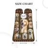 Golden Retriever Dog Beard Bib Hair Catcher For Men Shaving,Men Beard Apron Gift For Fathers Day/Anniversary/Valentines Day/Christmas view 4