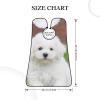 Bichon Frise Dog Beard Bib Hair Catcher For Men Shaving,Men Beard Apron Gift For Fathers Day/Anniversary/Valentines Day/Christmas view 4