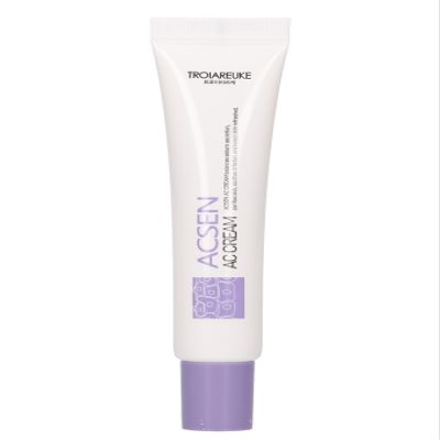 ACSEN AC Cream, Hydrating Moisturizer, Reduce Excess Sebum with Centella Asiatica, Eggplant Extract, Tea Tree Extract, Oily, Sensitive, Combination, Acne Prone Skin, Korean Skin Care, K-Beauty