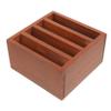 Alipis Wood Lipstick Organizer Vintage Multi-layer Cosmetic Storage Box for Makeup Display Desktop Space-saving Design for Beauty Lovers view 1