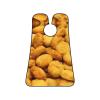 Chicken Nuggets Beard Bib Hair Catcher For Men Shaving,Men Beard Apron Gift For Fathers Day/Anniversary/Valentines Day/Christmas view 2