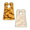 Chicken Nuggets Beard Bib Hair Catcher For Men Shaving,Men Beard Apron Gift For Fathers Day/Anniversary/Valentines Day/Christmas view 3