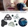 Latest version RQ11 Replacement RQ11 shaver head w/Blue Base Holder for Philipss Norelcoo SensoTouch RQ1180 1160X 1150X razor view 3