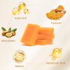 HOYEHOLA Kojic Acid Turmeric Soap Bar - Dark Spot Remover for Face Even Skin Tone, Moisturizing & Nourishing Natural Ingredients 4Packs view 4