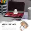 Baluue Eyeshadow Pressing Tool 1.26 Inch Compact Powder Stamper for Diy Makeup Palette Blush Highlighter Press Seal view 2
