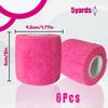 Anghie Tattoo Machine Pen Covers with 6pcs Pink Grip Tape Wrap,200Pcs Large 2.56 X 7.09 inch Machine Wrap, Combination Grip Tattoo Machine Covers Self-Adhesive Tape Wrap view 3