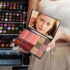 Beaupretty Magnetic Makeup Palette with Mirror, Empty Eyeshadow Palette With 15 Pans for Eyeshadow Lipstick Blush Powder view 3