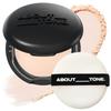 ABOUT TONE Blur Powder Pact 0.32oz - Pressed Powder Compact with Mirror and Puff Makeup Setting Finishing Blurring Natural Translucent Lightweight Face Sebum Oil Control Vegan Formula (1.5 COOL FAIR) view 1