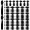 Eyeshadow Applicators, 100PCS Disposable Eyeshadow Brush Set Dual Sides Eye Shadow Brushes Mini Portable Travel Eye Shadow Applicator Sticks Multipurpose Eye Makeup Brushes with Sponge Tip for Women view 1