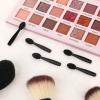 Eyeshadow Applicators, 100PCS Disposable Eyeshadow Brush Set Dual Sides Eye Shadow Brushes Mini Portable Travel Eye Shadow Applicator Sticks Multipurpose Eye Makeup Brushes with Sponge Tip for Women view 2