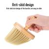 ZJchao Barber Duster, Salon Hair Duster Brush for Cleaning Hair, Cut Hairdressing Tool with Anti Slip Handle Easy to Sweep Dust or Hairs Great for Cleaning Left Hair Around Ears and Neck view 3