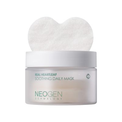NEOGEN DERMALOGY Real Heartleaf Soothing Daily Pad, Heartleaf Toner Pad/40Pads