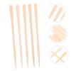 HAKIDZEL 100pcs Body Wax Applicator Sticks Single Use Wooden Hair Removal Wands for Efficient Safe Body Waxing Smooth Irregular Design for Sensitive Skin view 2