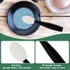 50PCS Disposable Eye Shadow Sponge Applicators, Mini Dual Sided Eyeshadow Brush Set Portable Travel Eye Shadow Applicator Sticks Multipurpose Lips Eye Makeup Brushes with Sponge Tip for Women Girls view 3